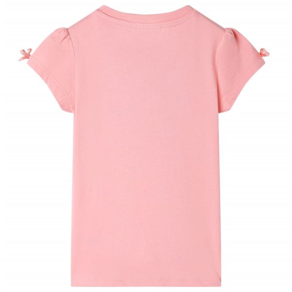 T-shirt de criança rosa 128 – Image 2