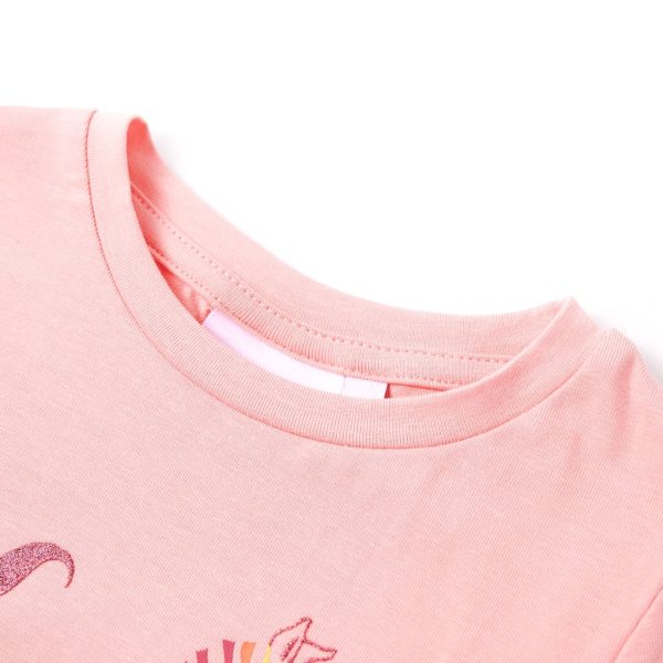 T-shirt de criança rosa 128 – Image 3
