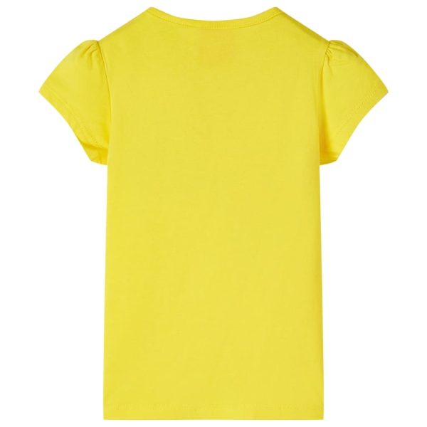 T-shirt de criança amarelo 104 – Image 2