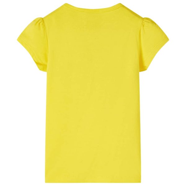T-shirt de criança amarelo 140 – Image 2