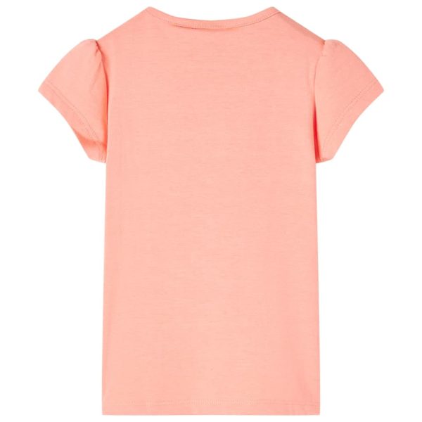 T-shirt infantil coral néon 92 – Image 2