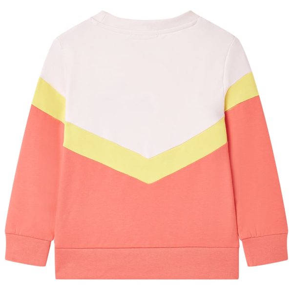 Sweatshirt para criança rosa suave 104 – Image 2