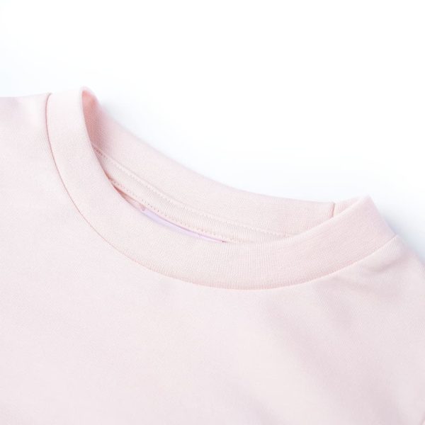 Sweatshirt para criança rosa suave 104 – Image 3