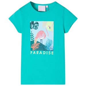T-shirt infantil menta 128