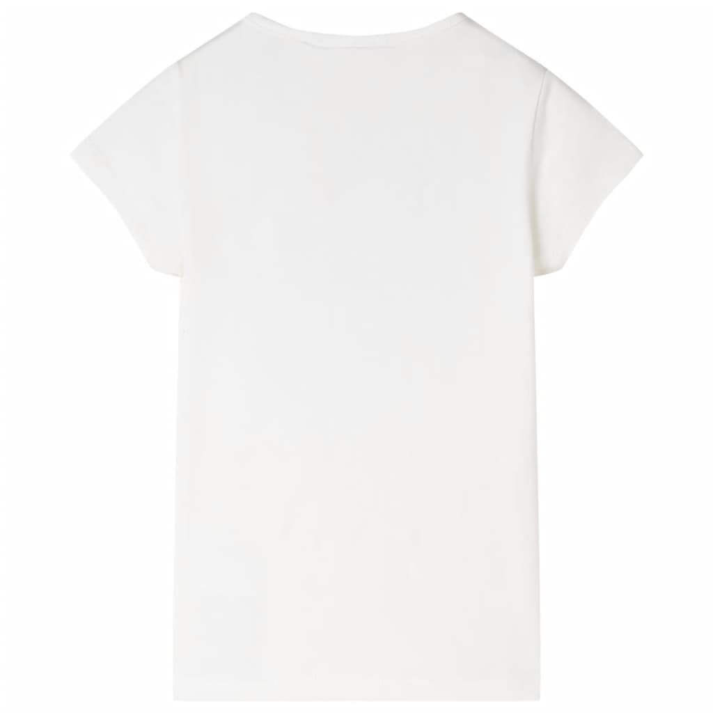 T-shirt infantil cor cru 104 – Image 2