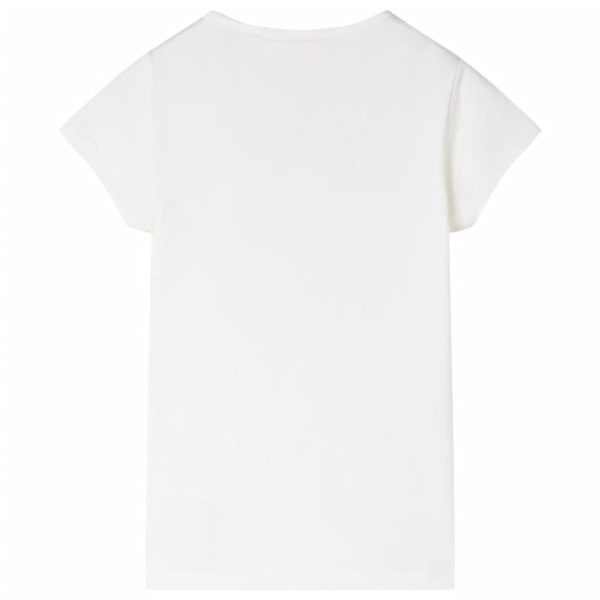 T-shirt infantil cor cru 140 – Image 2