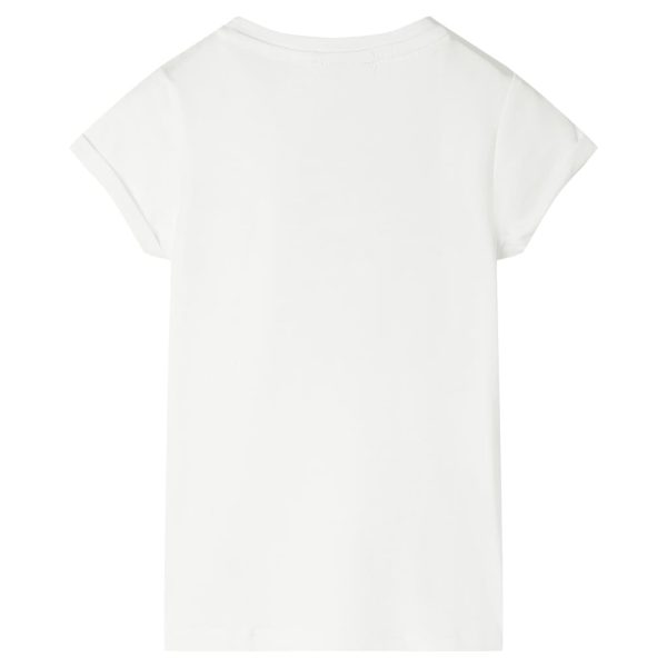 T-shirt infantil cor cru 140 – Image 2