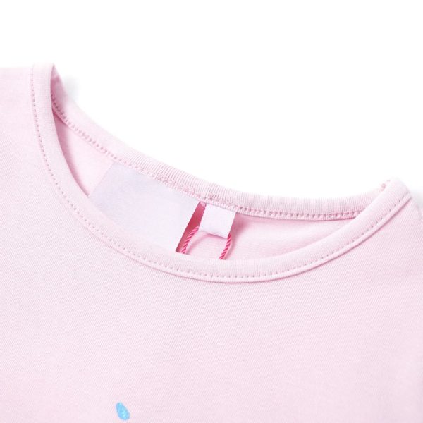 T-shirt para criança cor lilás 128 – Image 3