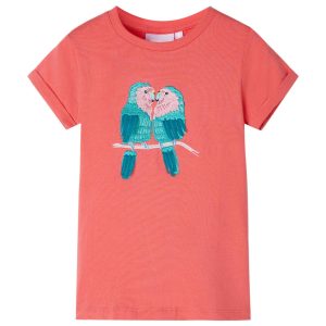 T-shirt infantil coral 116