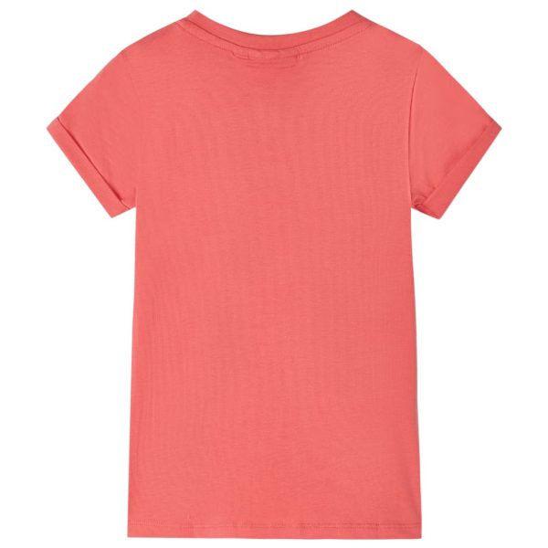 T-shirt infantil coral 128 – Image 2
