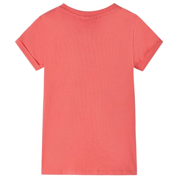 T-shirt infantil coral 140 – Image 2