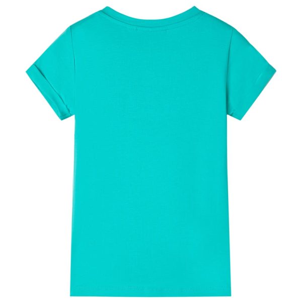 T-shirt infantil menta 140 – Image 2
