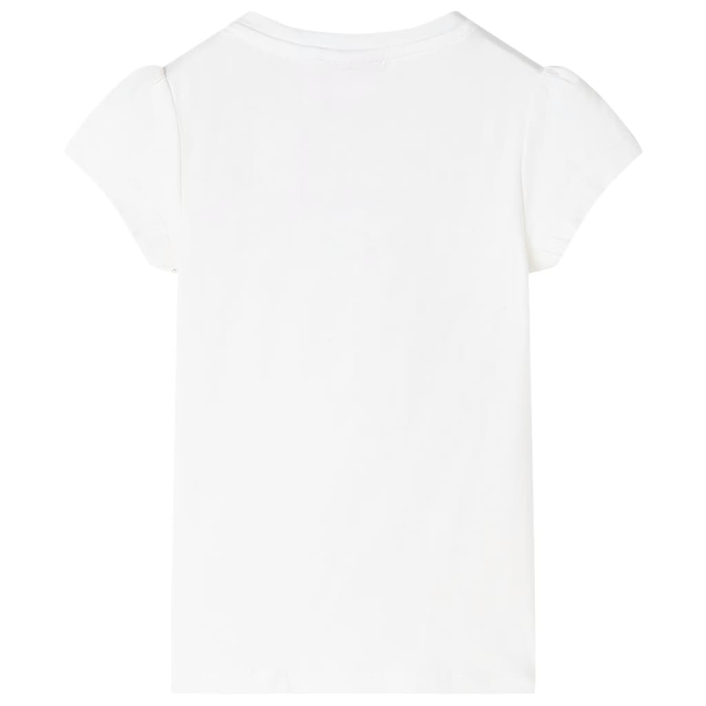 T-shirt infantil cor cru 104 – Image 2