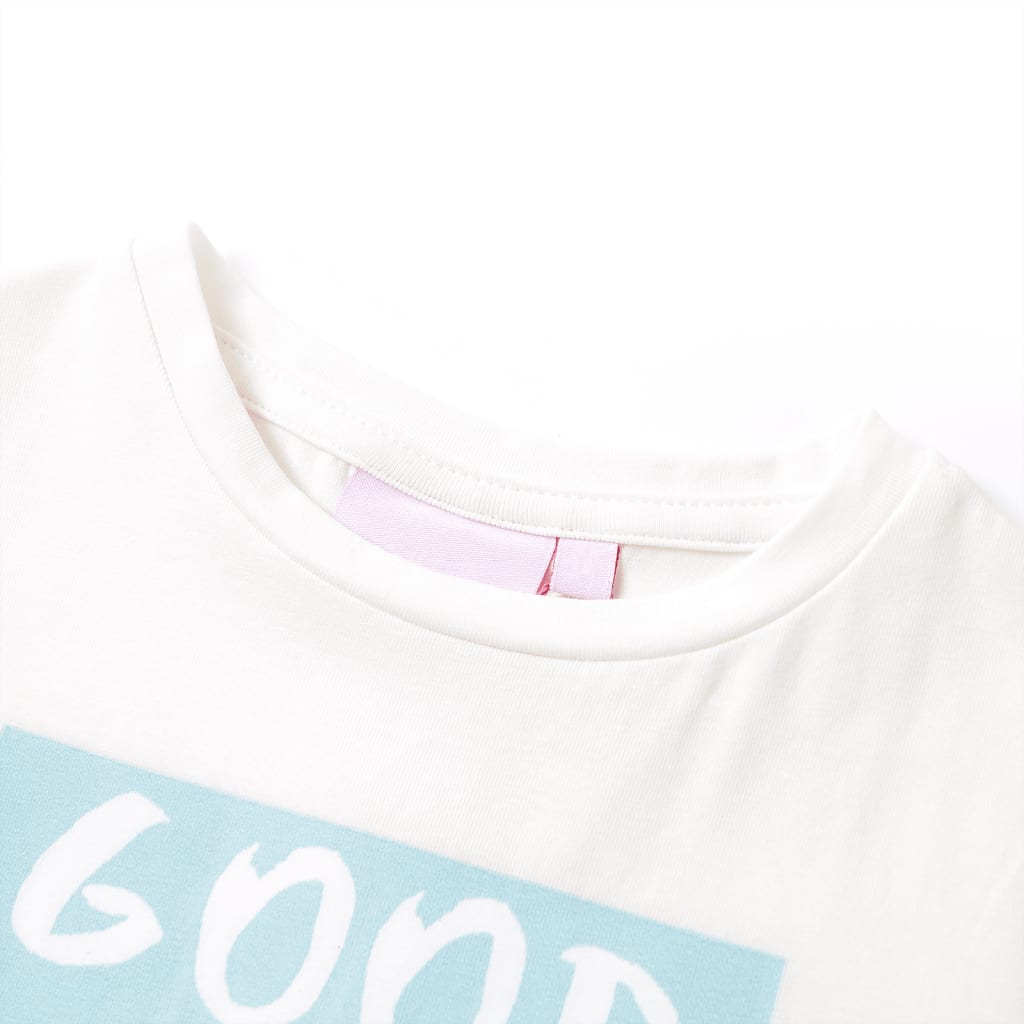 T-shirt infantil cor cru 104 – Image 3