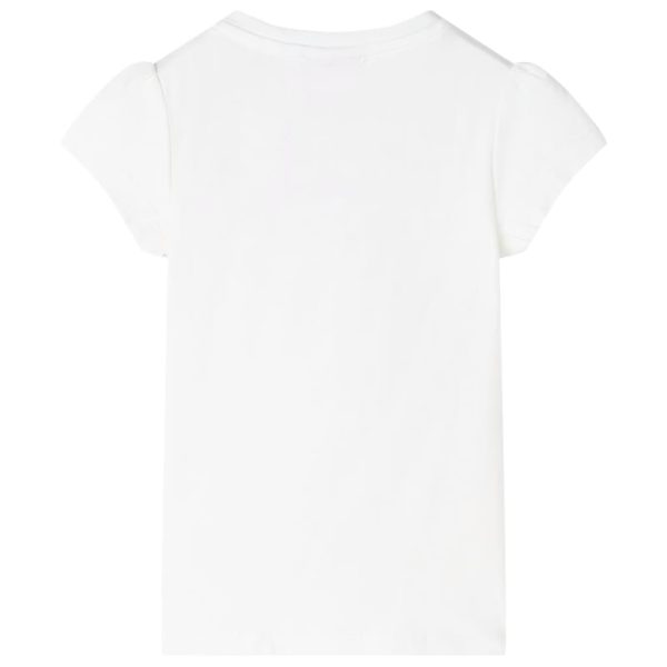 T-shirt infantil cor cru 116 – Image 2