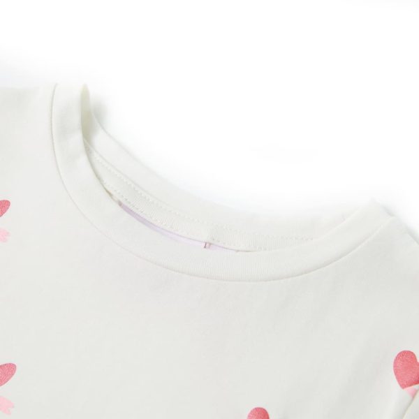 T-shirt infantil cor cru 128 – Image 3