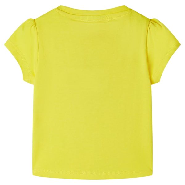 T-shirt de criança amarelo 116 – Image 2