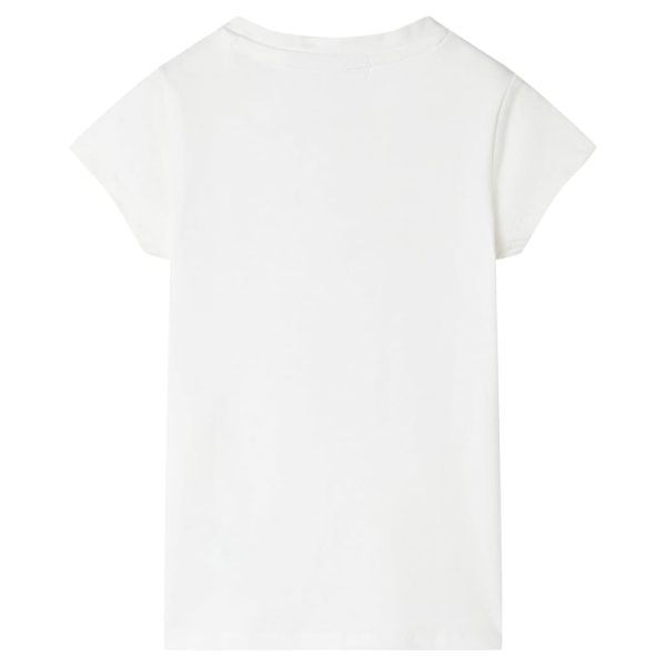 T-shirt infantil cor cru 128 – Image 2