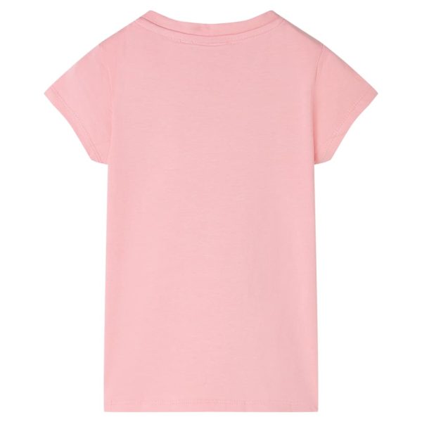 T-shirt de criança rosa 128 – Image 2