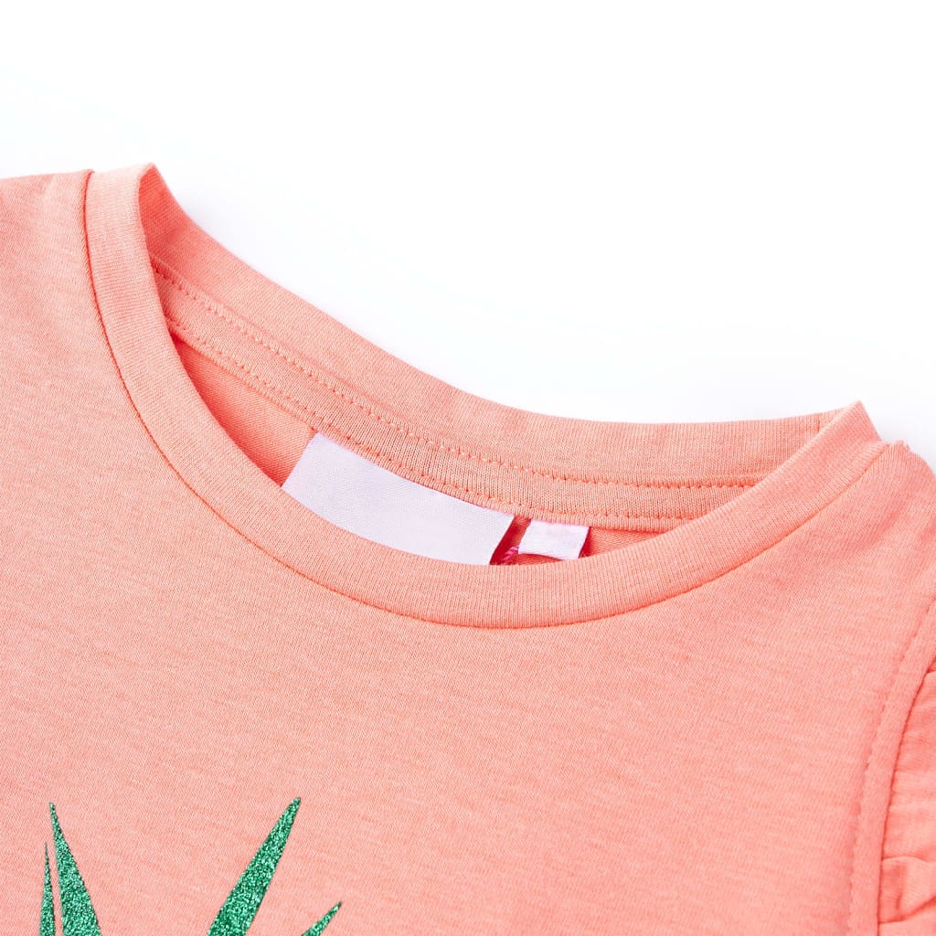 T-shirt infantil coral néon 92 – Image 3