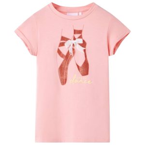 T-shirt de criança rosa 104