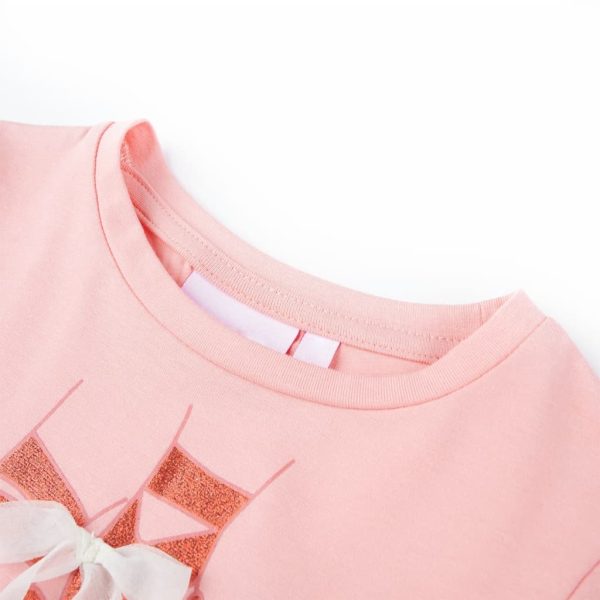 T-shirt de criança rosa 140 – Image 3