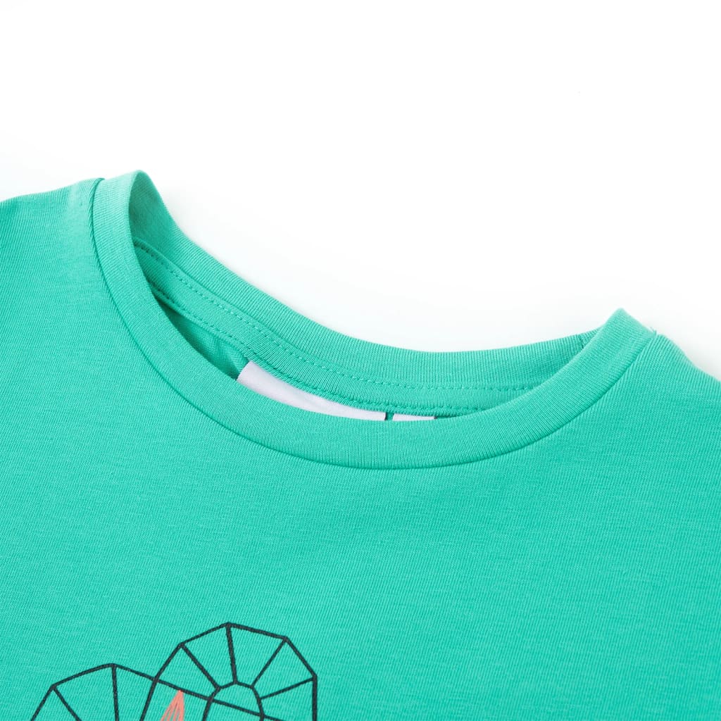 T-shirt infantil menta 104 – Image 3