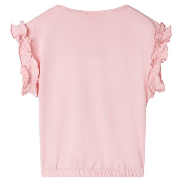 T-shirt de criança rosa-claro 104 – Image 2