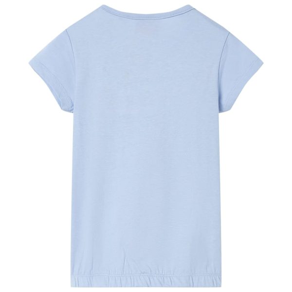 T-shirt de criança azul 92 – Image 2