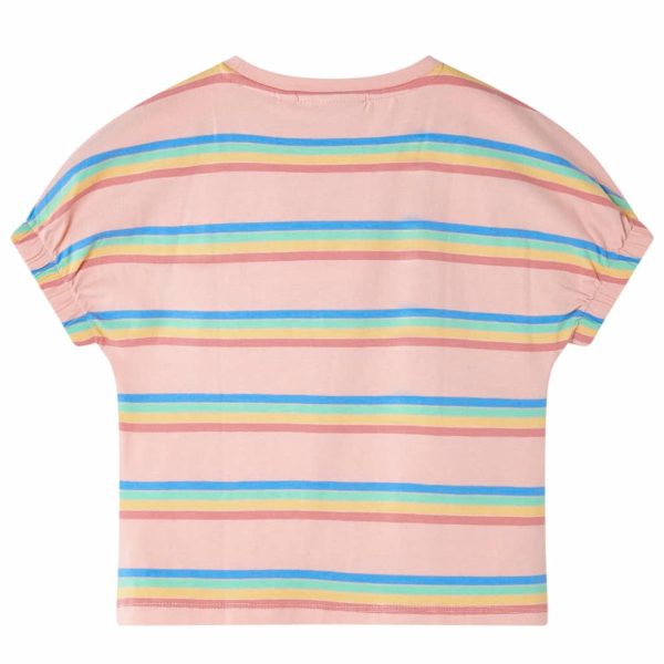 T-shirt para criança cor pêssego 92 – Image 2