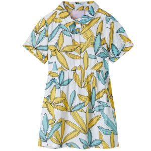 Vestido para criança cor cru 104