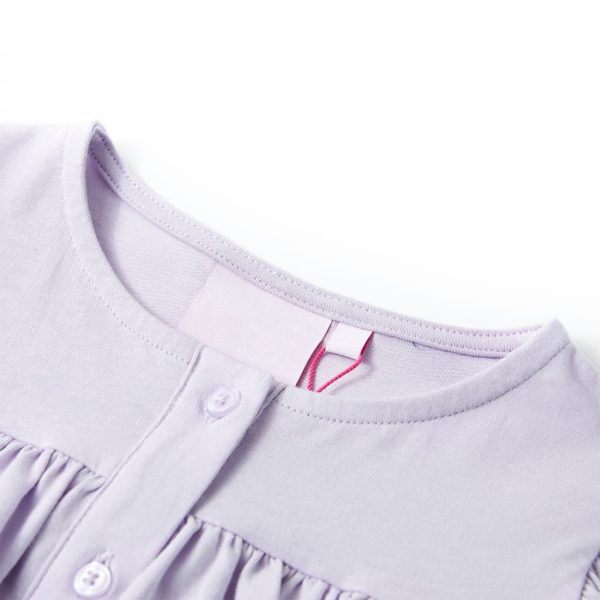 T-shirt de criança lilás 92 – Image 3
