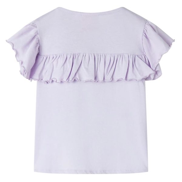 T-shirt de criança lilás 140 – Image 2