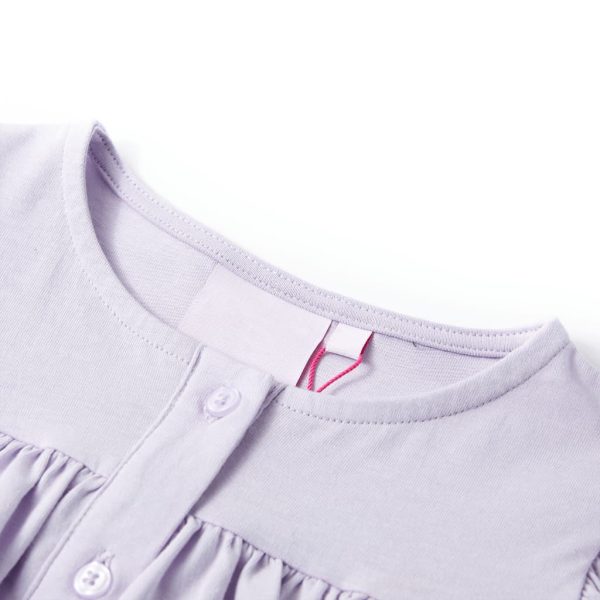 T-shirt de criança lilás 140 – Image 3
