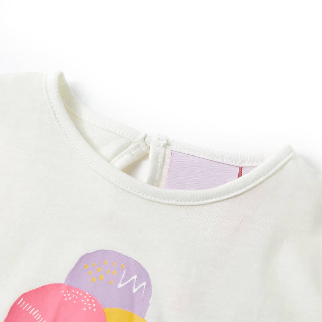 T-shirt infantil cor cru 116 – Image 3