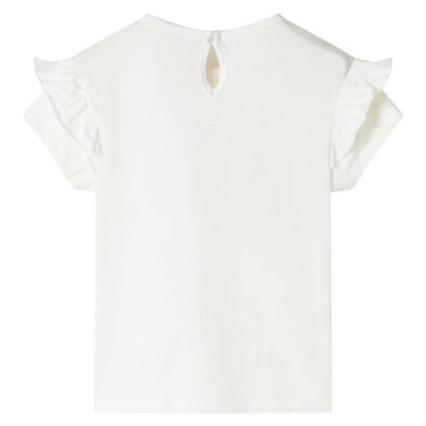 T-shirt infantil cor cru 128 – Image 2