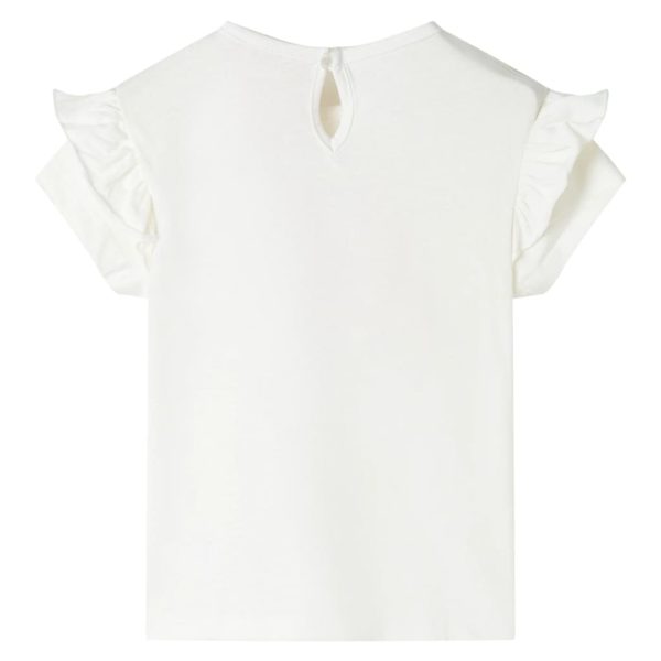 T-shirt infantil cor cru 140 – Image 2