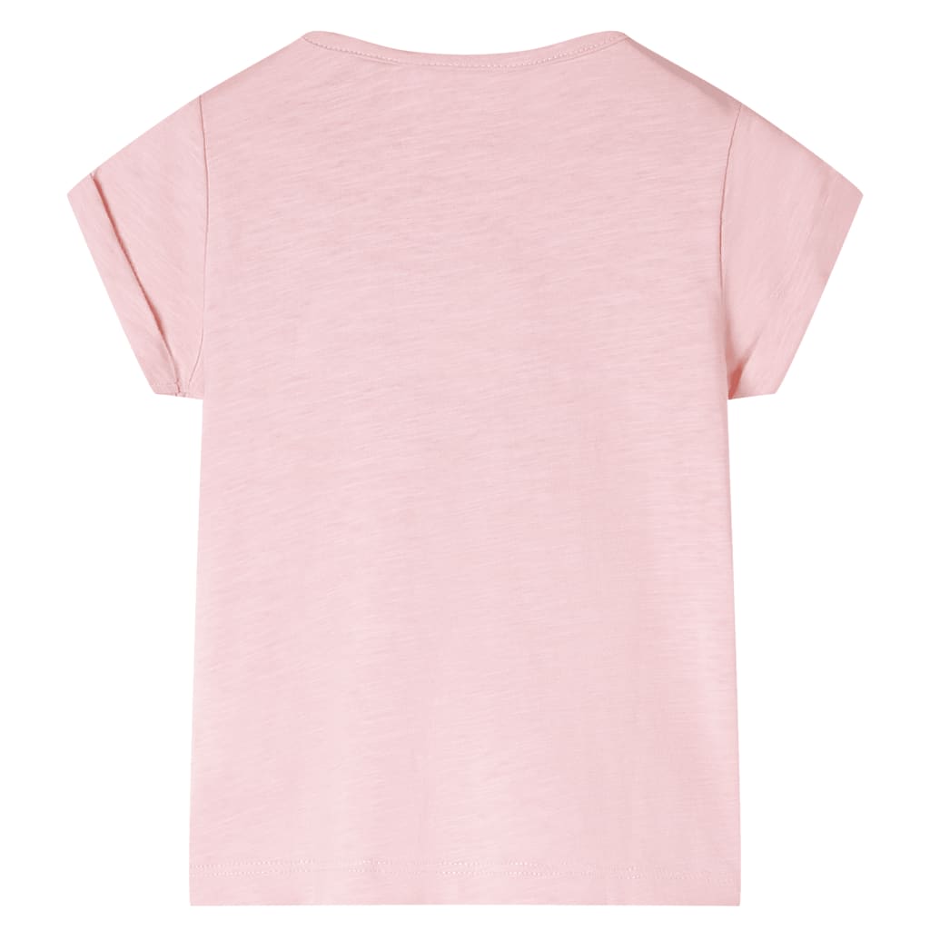 T-shirt de criança rosa-claro 104 – Image 2