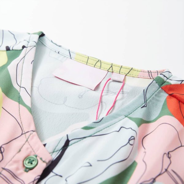Vestido de criança verde 104 – Image 3