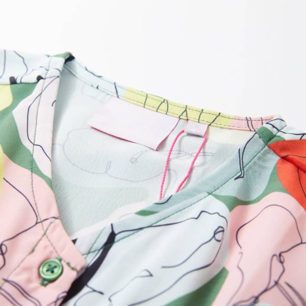 Vestido de criança verde 116 – Image 3