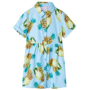 Vestido para criança azul 116