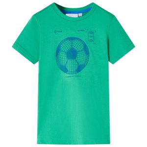 T-shirt de criança verde 104