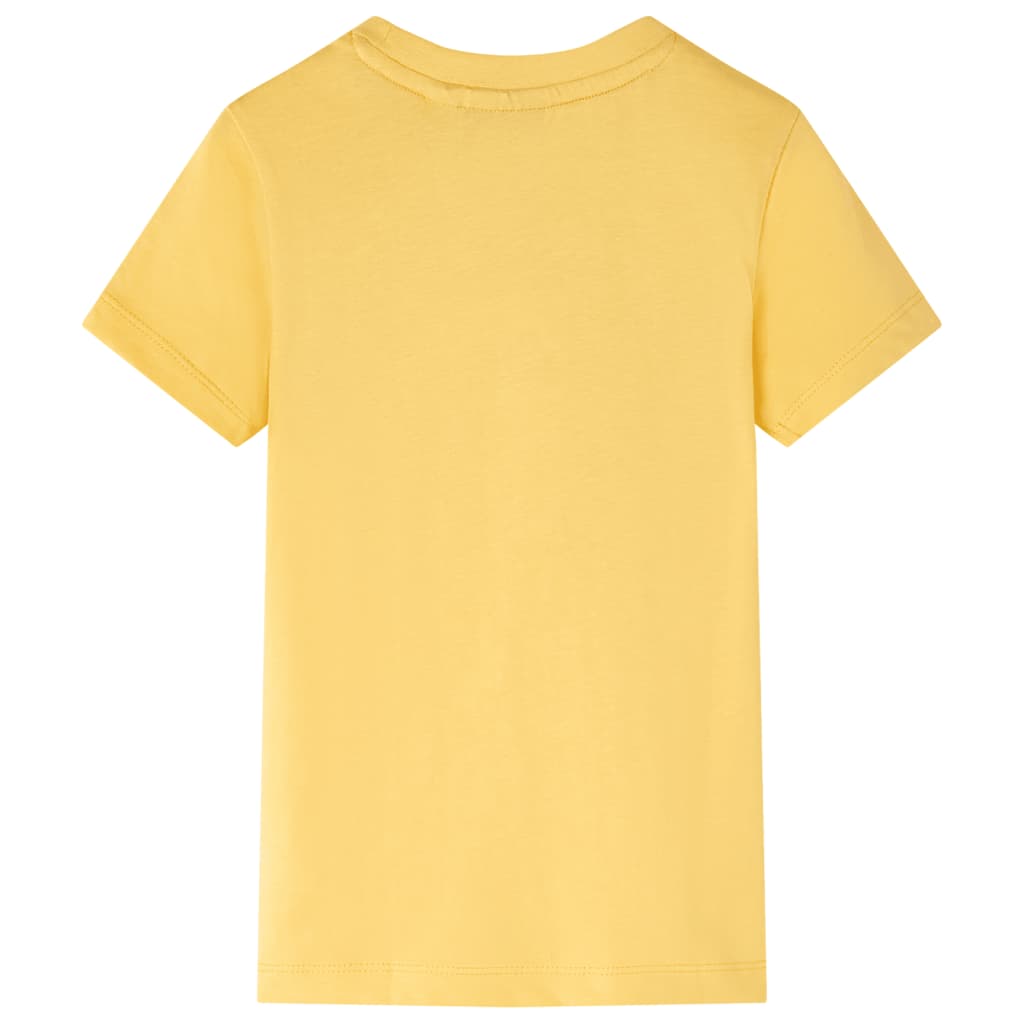 T-shirt infantil ocre-claro 140 – Image 2