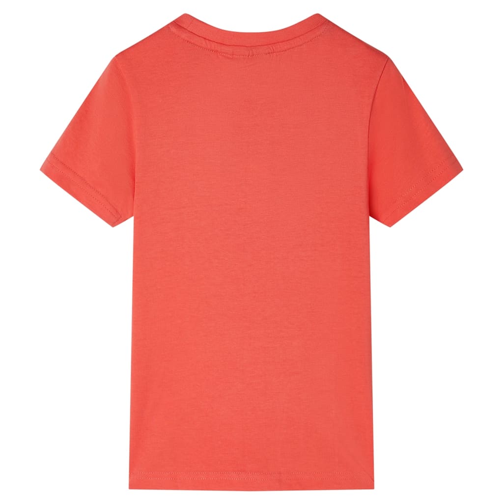 T-shirt para criança vermelho-claro 104 – Image 2