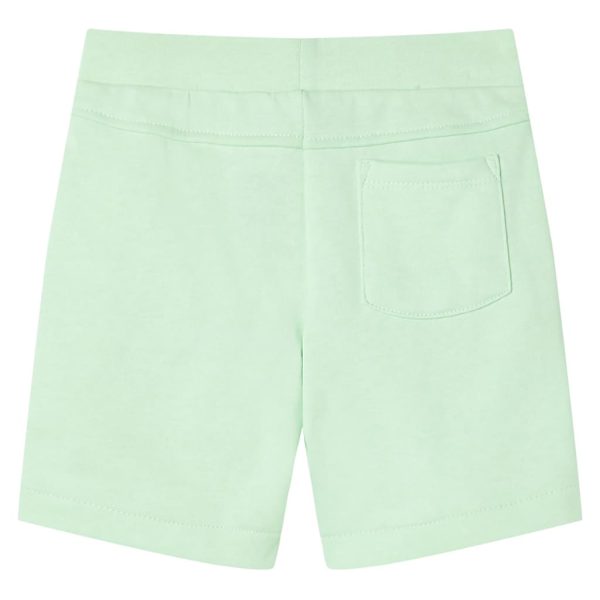 Calções de criança com cordão verde brilhante 116 – Image 2