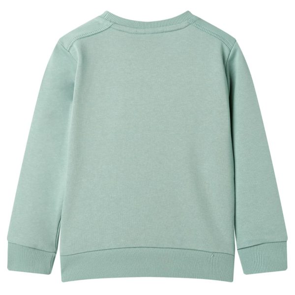 Sweatshirt para criança cor caqui-claro 92 – Image 2