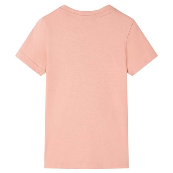 T-shirt de criança laranja-claro 116 – Image 2