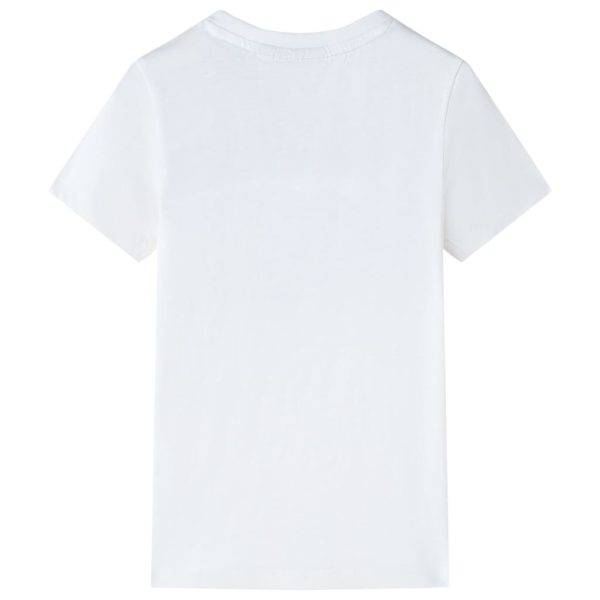 T-shirt infantil cor cru 128 – Image 2