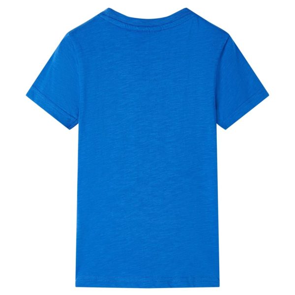 T-shirt de criança azul 92 – Image 2