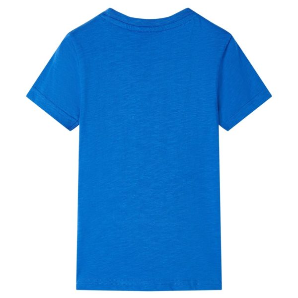 T-shirt para criança azul 116 – Image 2
